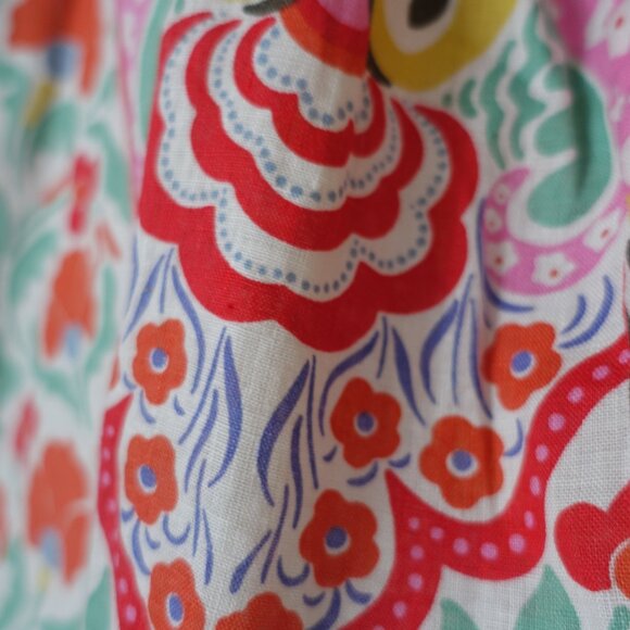 Boden linen floral shirt 4P 4 petite - Picture 11 of 16